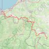 Trace GPS Hendaye - Estérençuby, itinéraire, parcours