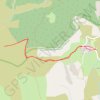 Trace GPS Soir au-dessus du Hameau du Finiels, itinéraire, parcours