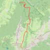 Trace GPS Col de l'Arclusaz, itinéraire, parcours