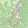 Trace GPS Le sentier des mille marches et le tour du lac de Vézoles - Saint-Pons, itinéraire, parcours