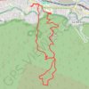 Trace GPS La Vigie par Galvaudan et eaux vives Retour croix Saint Marcel, itinéraire, parcours