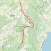 Trace GPS Corse J4 Barbières, itinéraire, parcours