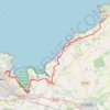 Trace GPS Saint-Brieuc / Erquy, itinéraire, parcours