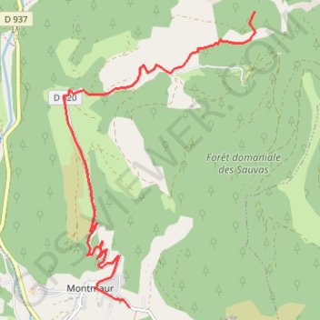 Trace GPS Veynes - plateau de Bure, itinéraire, parcours