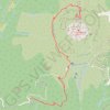 Trace GPS [Itinéraire] La Soufrière, itinéraire, parcours