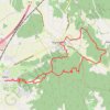 Trace GPS Villages perchés de la Drôme, itinéraire, parcours