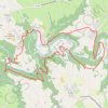 Trace GPS Autour de l'Aveyron de Agnac à Ampiac, itinéraire, parcours