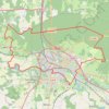 Trace GPS Balade en forêt de Vierzon, itinéraire, parcours
