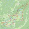 Trace GPS Plateau le Grilloux, itinéraire, parcours