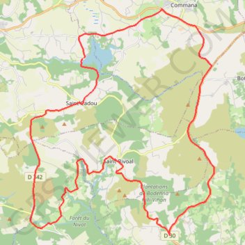 Trace GPS Tribreizh-vélo, itinéraire, parcours
