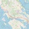Trace GPS Greek port to Athens (port), itinéraire, parcours