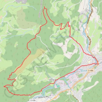 Trace GPS Hausberg, itinéraire, parcours
