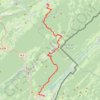 Trace GPS EJ6 Foncine le Haut Les Rousses, itinéraire, parcours