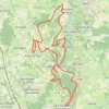 Trace GPS Sud côte chalonaise - Culles-Les-Roches, itinéraire, parcours