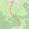 Trace GPS Ski Grand arc, itinéraire, parcours