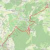 Trace GPS EJ2R Salins Poligny, itinéraire, parcours