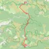 Trace GPS Le Pont de Montvert-Cassagnas, itinéraire, parcours