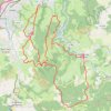 Trace GPS Col de la Croix de Montvieux, itinéraire, parcours