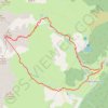 Trace GPS Le Rognolet - Col de Montartier, itinéraire, parcours