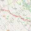 Trace GPS De Mortara à Gropello Cairoli, itinéraire, parcours