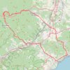 Trace GPS Copia de Lloret-Santa coloma- Sant Hilari-Arbucies-Lloret BO, itinéraire, parcours