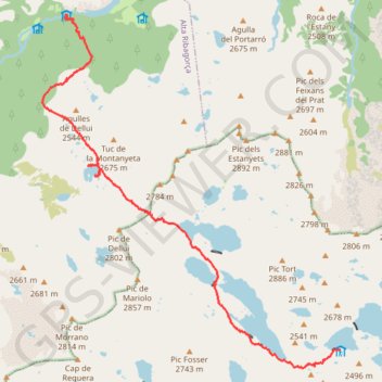 Trace GPS J4 - 2022-08-10 07:08, itinéraire, parcours