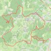 Trace GPS Vallée des Vaux - Givry, itinéraire, parcours