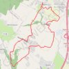 Trace GPS De Montagny les Lanches au Voile de la Mariée, itinéraire, parcours
