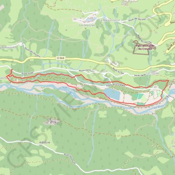 Trace GPS Champsaur - Base de Loisirs - Orcières, itinéraire, parcours