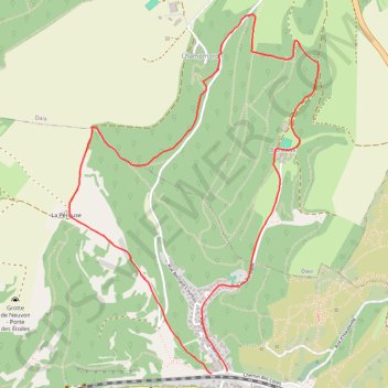 Trace GPS Plombieres les Dijon, itinéraire, parcours