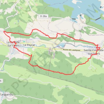 Trace GPS Trail 2 l'Hers - 15k-16415004, itinéraire, parcours