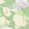 Trace GPS 20190928 Quistinic, circuit du bourg, itinéraire, parcours