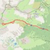 Trace GPS Estany del Diable - Vall de Galba, itinéraire, parcours