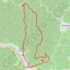 Trace GPS Kaysersberg, Saint-Alexis, itinéraire, parcours