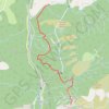 Trace GPS Clans - Pont romain, itinéraire, parcours