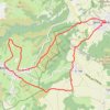 Trace GPS La Gore de Liauzun - Olloix, itinéraire, parcours