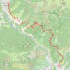 Trace GPS Saint-Martin-Vésubie > Belvédère (Via Alpina), itinéraire, parcours