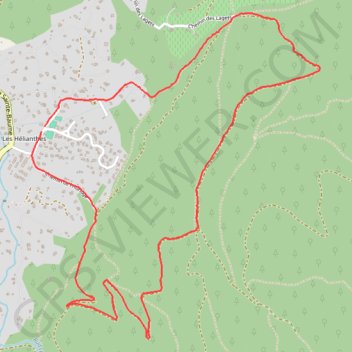 Trace GPS Auriol - Bois de la Larre, itinéraire, parcours