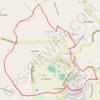 Trace GPS Sur les crêtes dominant Lautrec, itinéraire, parcours