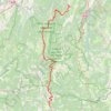 Trace GPS Raid des Chemins du Soleil - Villard-de-Lans à Luc-en-Diois, itinéraire, parcours