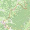 Trace GPS Traversée des Vosges - De Plainfaing à Québrux, itinéraire, parcours