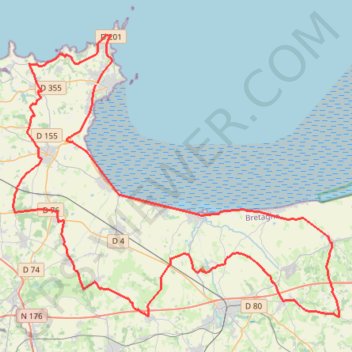 Trace GPS rando 2023 80km-15739357, itinéraire, parcours