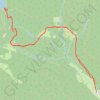 Trace GPS Lac des perches par la basse bers, itinéraire, parcours