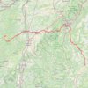 Trace GPS Route Napoléon J3 : Gap à Saint Agrève, itinéraire, parcours