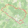 Trace GPS Entre vignes et forêts - Beaujeu, itinéraire, parcours