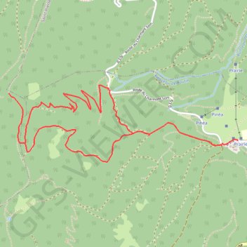 Trace GPS Sortie raquettes au Montfromage (chartreuse), itinéraire, parcours