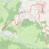 Trace GPS Mont Lachat de Chatillon, itinéraire, parcours