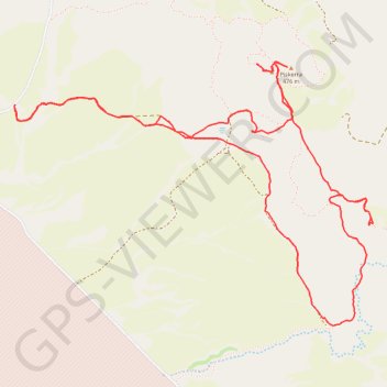 Trace GPS Bardenas Reales - La Piskerra, itinéraire, parcours