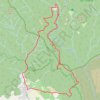 Trace GPS Ruta dolmens Cantallops: Collet baix - Requesens - Banya de ..., itinéraire, parcours