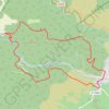 Trace GPS Babeau-Bouldoux, Cauduro et retour par Malibert, itinéraire, parcours